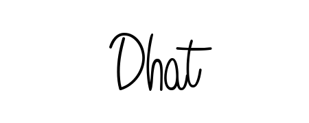 You can use this online signature creator to create a handwritten signature for the name Dhat. This is the best online autograph maker. Dhat signature style 5 images and pictures png