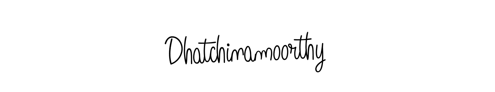 How to make Dhatchinamoorthy signature? Angelique-Rose-font-FFP is a professional autograph style. Create handwritten signature for Dhatchinamoorthy name. Dhatchinamoorthy signature style 5 images and pictures png