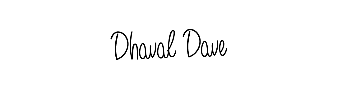 Make a beautiful signature design for name Dhaval Dave. Use this online signature maker to create a handwritten signature for free. Dhaval Dave signature style 5 images and pictures png