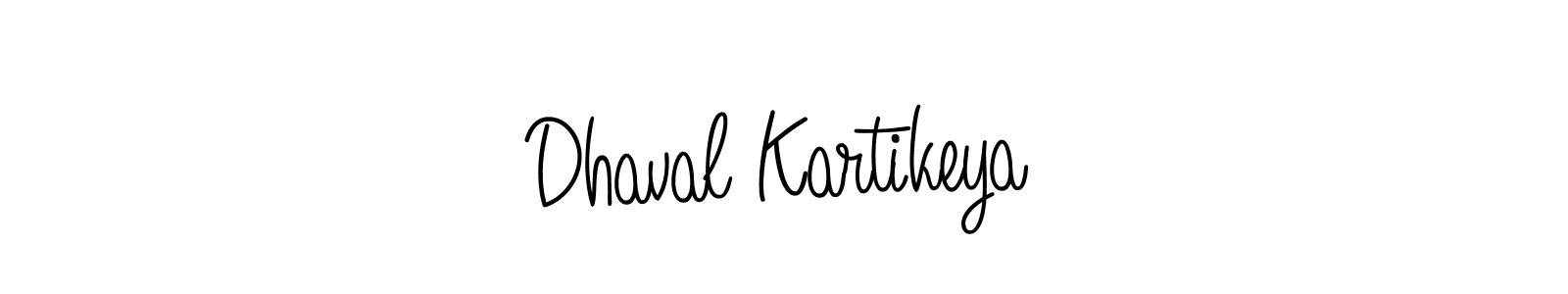 Create a beautiful signature design for name Dhaval Kartikeya. With this signature (Angelique-Rose-font-FFP) fonts, you can make a handwritten signature for free. Dhaval Kartikeya signature style 5 images and pictures png