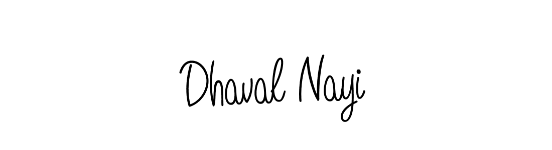 Dhaval Nayi stylish signature style. Best Handwritten Sign (Angelique-Rose-font-FFP) for my name. Handwritten Signature Collection Ideas for my name Dhaval Nayi. Dhaval Nayi signature style 5 images and pictures png