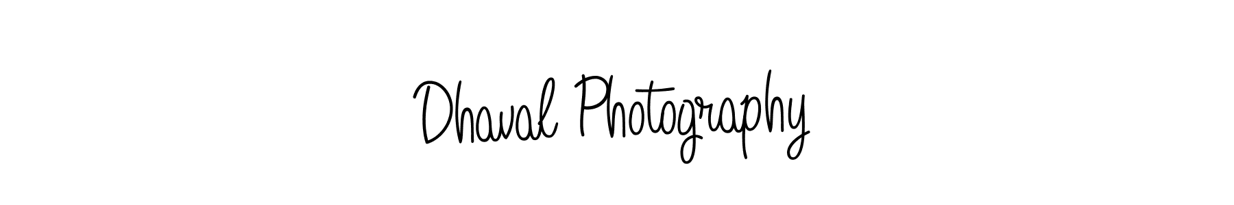 Dhaval Photography stylish signature style. Best Handwritten Sign (Angelique-Rose-font-FFP) for my name. Handwritten Signature Collection Ideas for my name Dhaval Photography. Dhaval Photography signature style 5 images and pictures png