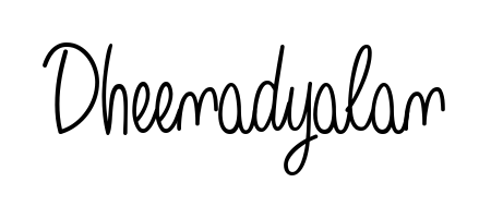 You should practise on your own different ways (Angelique-Rose-font-FFP) to write your name (Dheenadyalan) in signature. Don't let someone else do it for you. Dheenadyalan signature style 5 images and pictures png