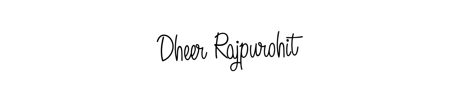 Angelique-Rose-font-FFP is a professional signature style that is perfect for those who want to add a touch of class to their signature. It is also a great choice for those who want to make their signature more unique. Get Dheer Rajpurohit name to fancy signature for free. Dheer Rajpurohit signature style 5 images and pictures png