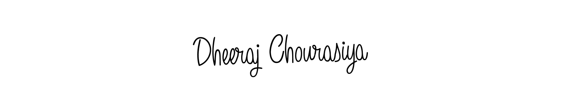 It looks lik you need a new signature style for name Dheeraj Chourasiya. Design unique handwritten (Angelique-Rose-font-FFP) signature with our free signature maker in just a few clicks. Dheeraj Chourasiya signature style 5 images and pictures png