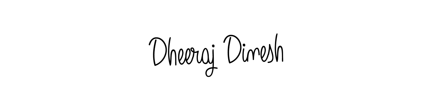 Angelique-Rose-font-FFP is a professional signature style that is perfect for those who want to add a touch of class to their signature. It is also a great choice for those who want to make their signature more unique. Get Dheeraj Dinesh name to fancy signature for free. Dheeraj Dinesh signature style 5 images and pictures png