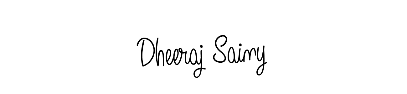 You can use this online signature creator to create a handwritten signature for the name Dheeraj Sainy. This is the best online autograph maker. Dheeraj Sainy signature style 5 images and pictures png