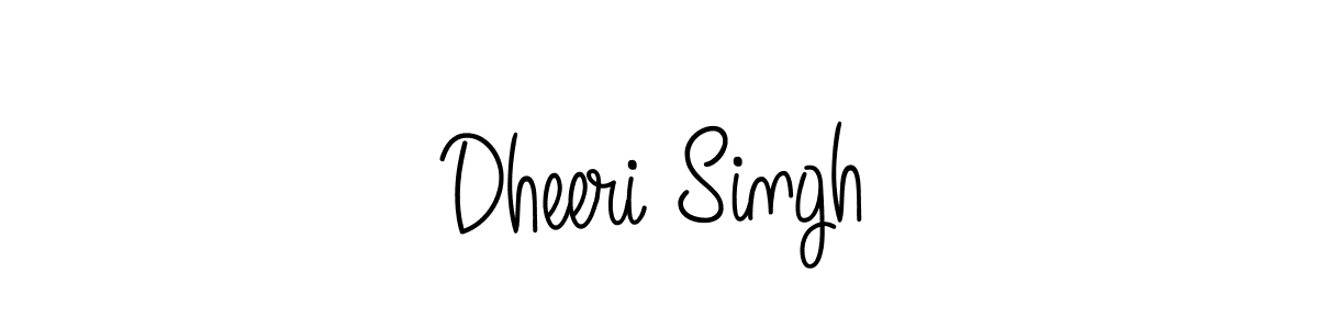 Once you've used our free online signature maker to create your best signature Angelique-Rose-font-FFP style, it's time to enjoy all of the benefits that Dheeri Singh name signing documents. Dheeri Singh signature style 5 images and pictures png