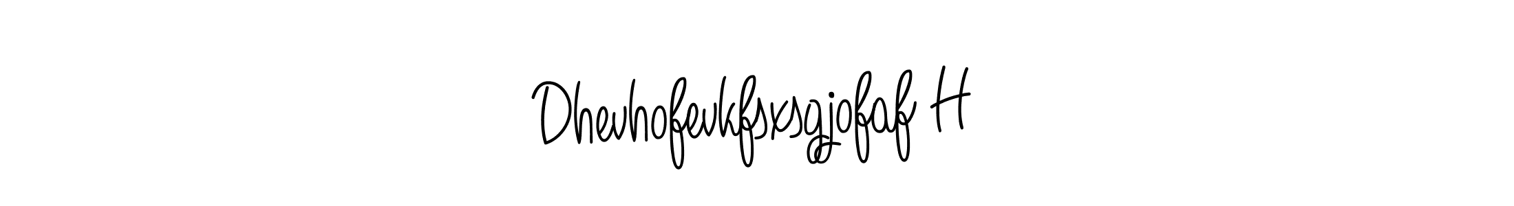 Here are the top 10 professional signature styles for the name Dhevhofevkfsxsgjofaf H. These are the best autograph styles you can use for your name. Dhevhofevkfsxsgjofaf H signature style 5 images and pictures png