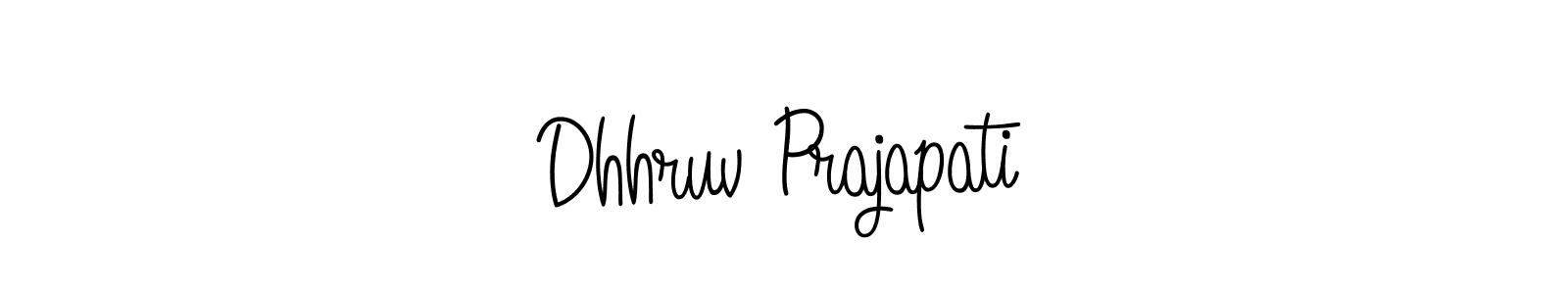 Make a short Dhhruv Prajapati signature style. Manage your documents anywhere anytime using Angelique-Rose-font-FFP. Create and add eSignatures, submit forms, share and send files easily. Dhhruv Prajapati signature style 5 images and pictures png