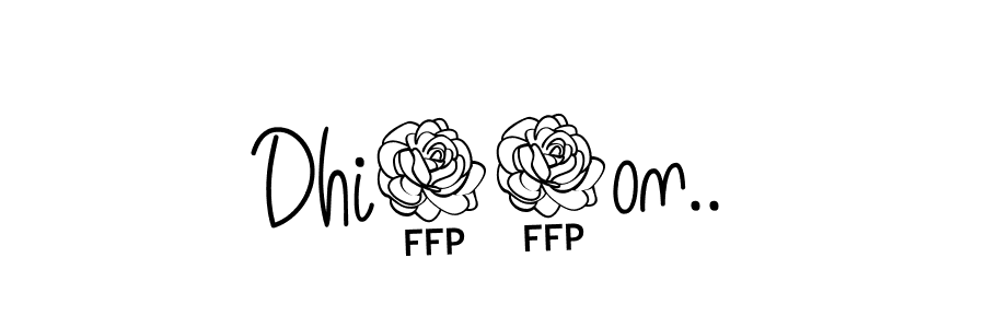Similarly Angelique-Rose-font-FFP is the best handwritten signature design. Signature creator online .You can use it as an online autograph creator for name Dhi77on... Dhi77on.. signature style 5 images and pictures png