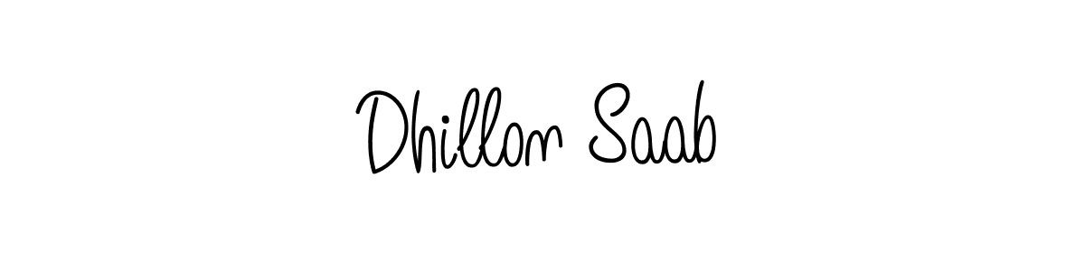 Once you've used our free online signature maker to create your best signature Angelique-Rose-font-FFP style, it's time to enjoy all of the benefits that Dhillon Saab name signing documents. Dhillon Saab signature style 5 images and pictures png