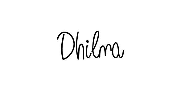 You can use this online signature creator to create a handwritten signature for the name Dhilna. This is the best online autograph maker. Dhilna signature style 5 images and pictures png