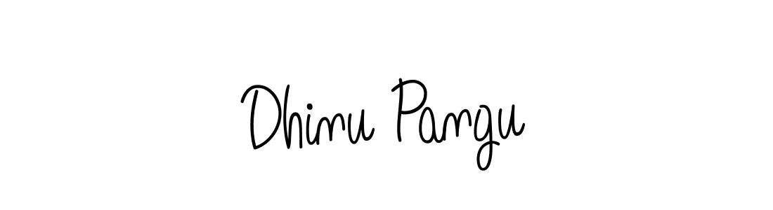 Design your own signature with our free online signature maker. With this signature software, you can create a handwritten (Angelique-Rose-font-FFP) signature for name Dhinu Pangu. Dhinu Pangu signature style 5 images and pictures png
