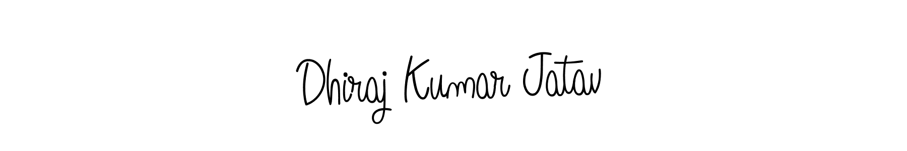 It looks lik you need a new signature style for name Dhiraj Kumar Jatav. Design unique handwritten (Angelique-Rose-font-FFP) signature with our free signature maker in just a few clicks. Dhiraj Kumar Jatav signature style 5 images and pictures png