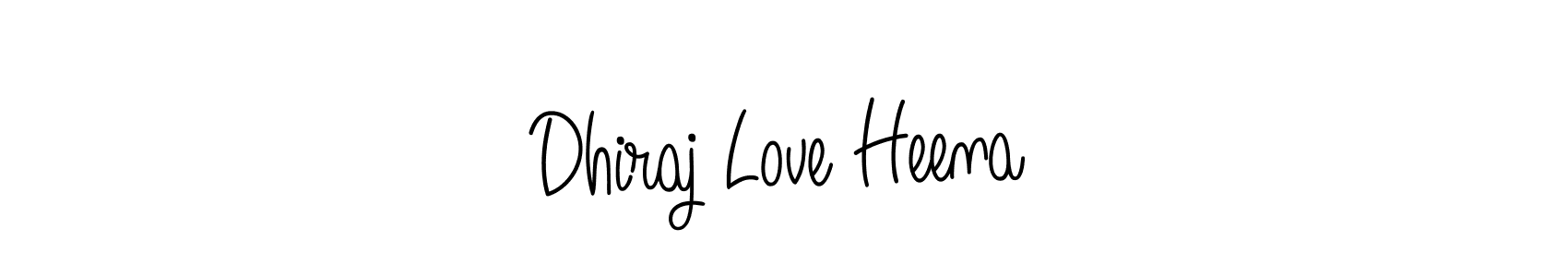 Also You can easily find your signature by using the search form. We will create Dhiraj Love Heena name handwritten signature images for you free of cost using Angelique-Rose-font-FFP sign style. Dhiraj Love Heena signature style 5 images and pictures png