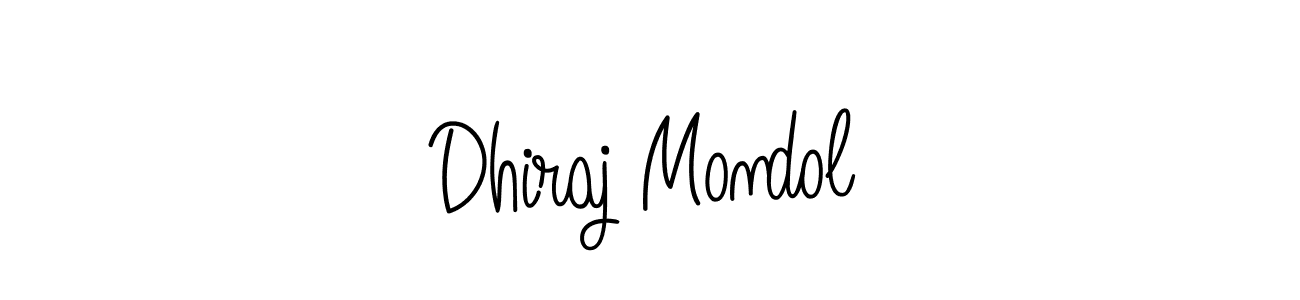 if you are searching for the best signature style for your name Dhiraj Mondol. so please give up your signature search. here we have designed multiple signature styles  using Angelique-Rose-font-FFP. Dhiraj Mondol signature style 5 images and pictures png