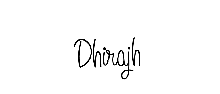 Best and Professional Signature Style for Dhirajh. Angelique-Rose-font-FFP Best Signature Style Collection. Dhirajh signature style 5 images and pictures png