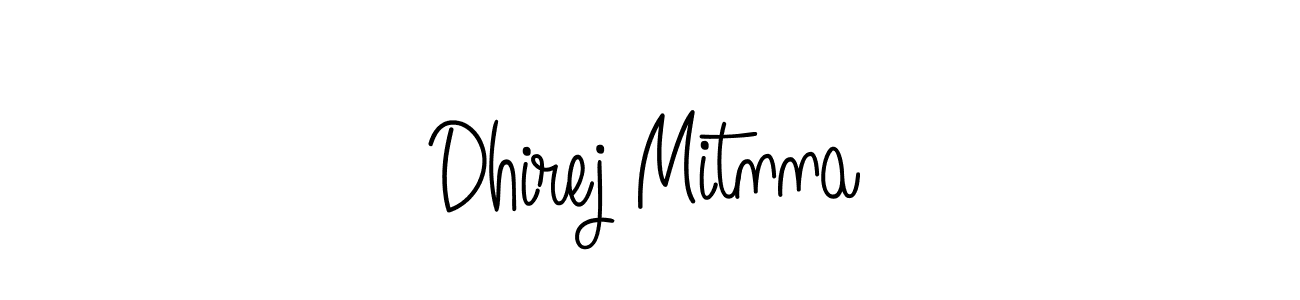 Similarly Angelique-Rose-font-FFP is the best handwritten signature design. Signature creator online .You can use it as an online autograph creator for name Dhirej Mitnna. Dhirej Mitnna signature style 5 images and pictures png