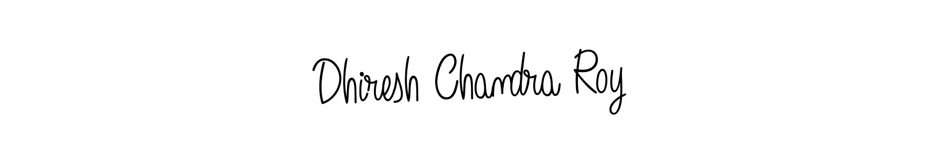 Angelique-Rose-font-FFP is a professional signature style that is perfect for those who want to add a touch of class to their signature. It is also a great choice for those who want to make their signature more unique. Get Dhiresh Chandra Roy name to fancy signature for free. Dhiresh Chandra Roy signature style 5 images and pictures png