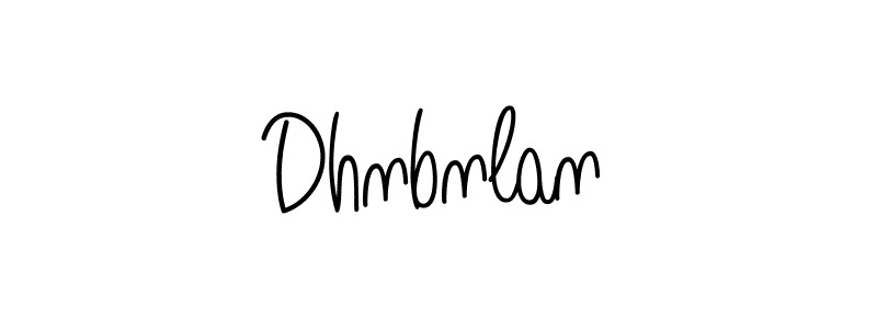 Design your own signature with our free online signature maker. With this signature software, you can create a handwritten (Angelique-Rose-font-FFP) signature for name Dhnbnlan. Dhnbnlan signature style 5 images and pictures png