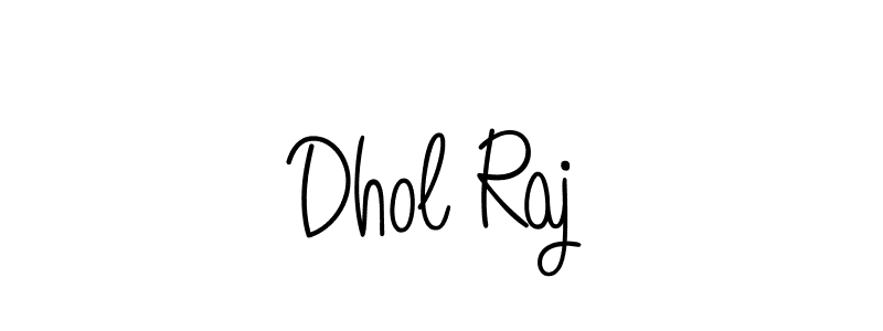 It looks lik you need a new signature style for name Dhol Raj. Design unique handwritten (Angelique-Rose-font-FFP) signature with our free signature maker in just a few clicks. Dhol Raj signature style 5 images and pictures png