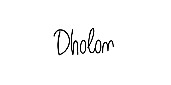 Once you've used our free online signature maker to create your best signature Angelique-Rose-font-FFP style, it's time to enjoy all of the benefits that Dholon name signing documents. Dholon signature style 5 images and pictures png