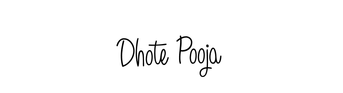 if you are searching for the best signature style for your name Dhote Pooja. so please give up your signature search. here we have designed multiple signature styles  using Angelique-Rose-font-FFP. Dhote Pooja signature style 5 images and pictures png