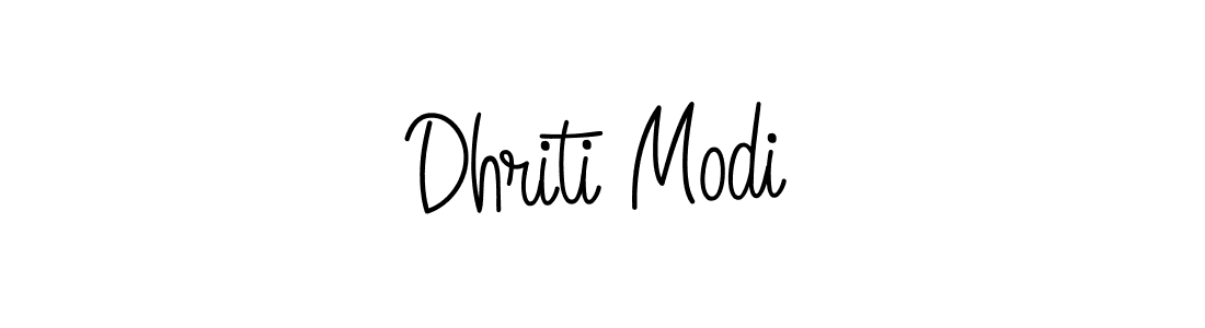 if you are searching for the best signature style for your name Dhriti Modi. so please give up your signature search. here we have designed multiple signature styles  using Angelique-Rose-font-FFP. Dhriti Modi signature style 5 images and pictures png