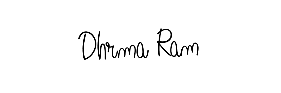Best and Professional Signature Style for Dhrma Ram. Angelique-Rose-font-FFP Best Signature Style Collection. Dhrma Ram signature style 5 images and pictures png