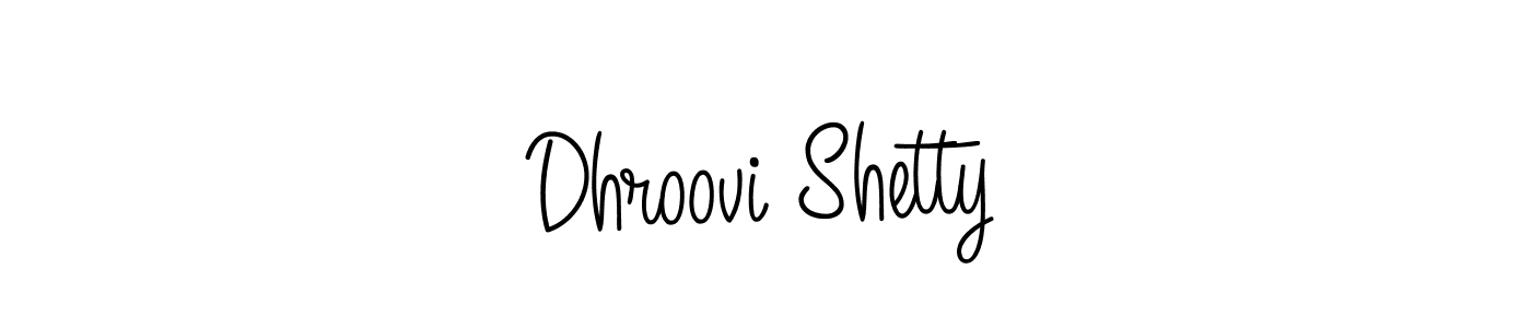 Once you've used our free online signature maker to create your best signature Angelique-Rose-font-FFP style, it's time to enjoy all of the benefits that Dhroovi Shetty name signing documents. Dhroovi Shetty signature style 5 images and pictures png