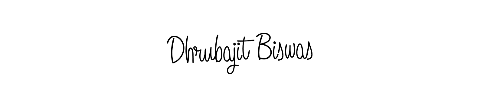 Make a beautiful signature design for name Dhrubajit Biswas. With this signature (Angelique-Rose-font-FFP) style, you can create a handwritten signature for free. Dhrubajit Biswas signature style 5 images and pictures png