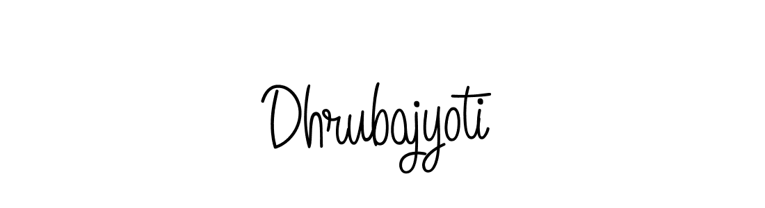 How to make Dhrubajyoti signature? Angelique-Rose-font-FFP is a professional autograph style. Create handwritten signature for Dhrubajyoti name. Dhrubajyoti signature style 5 images and pictures png