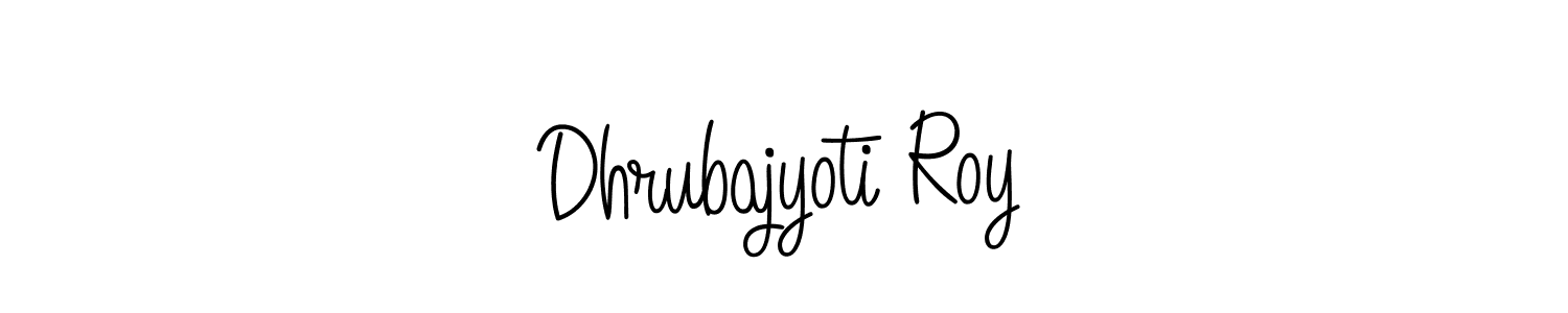 Also we have Dhrubajyoti Roy name is the best signature style. Create professional handwritten signature collection using Angelique-Rose-font-FFP autograph style. Dhrubajyoti Roy signature style 5 images and pictures png