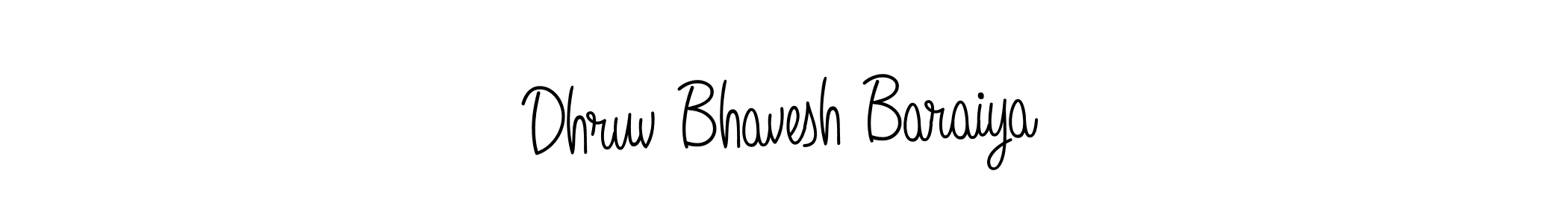 This is the best signature style for the Dhruv Bhavesh Baraiya name. Also you like these signature font (Angelique-Rose-font-FFP). Mix name signature. Dhruv Bhavesh Baraiya signature style 5 images and pictures png