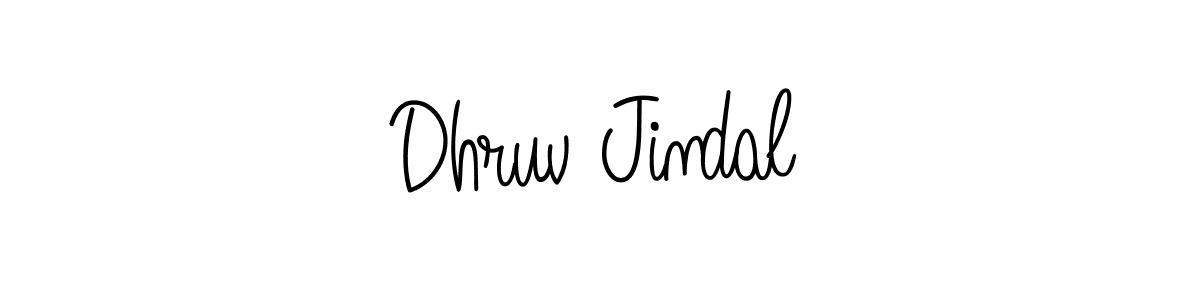 Make a beautiful signature design for name Dhruv Jindal. Use this online signature maker to create a handwritten signature for free. Dhruv Jindal signature style 5 images and pictures png