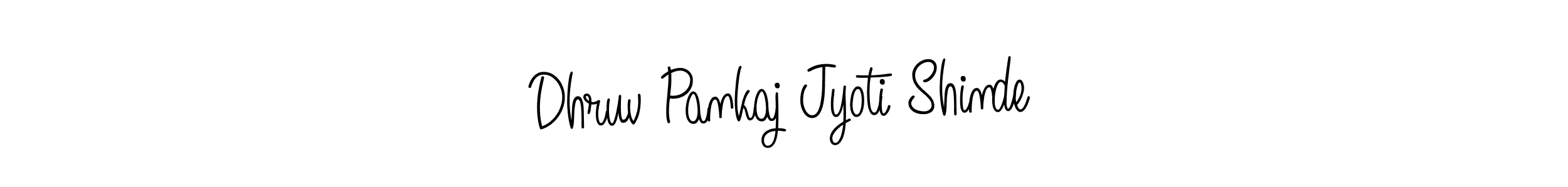 It looks lik you need a new signature style for name Dhruv Pankaj Jyoti Shinde. Design unique handwritten (Angelique-Rose-font-FFP) signature with our free signature maker in just a few clicks. Dhruv Pankaj Jyoti Shinde signature style 5 images and pictures png