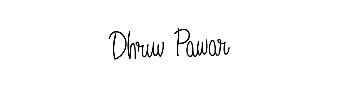 Best and Professional Signature Style for Dhruv Pawar. Angelique-Rose-font-FFP Best Signature Style Collection. Dhruv Pawar signature style 5 images and pictures png