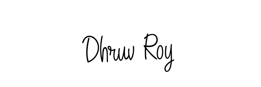 Best and Professional Signature Style for Dhruv Roy. Angelique-Rose-font-FFP Best Signature Style Collection. Dhruv Roy signature style 5 images and pictures png