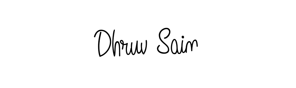 Here are the top 10 professional signature styles for the name Dhruv Sain. These are the best autograph styles you can use for your name. Dhruv Sain signature style 5 images and pictures png