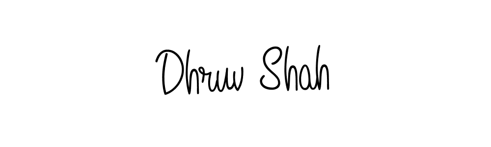 How to Draw Dhruv Shah signature style? Angelique-Rose-font-FFP is a latest design signature styles for name Dhruv Shah. Dhruv Shah signature style 5 images and pictures png
