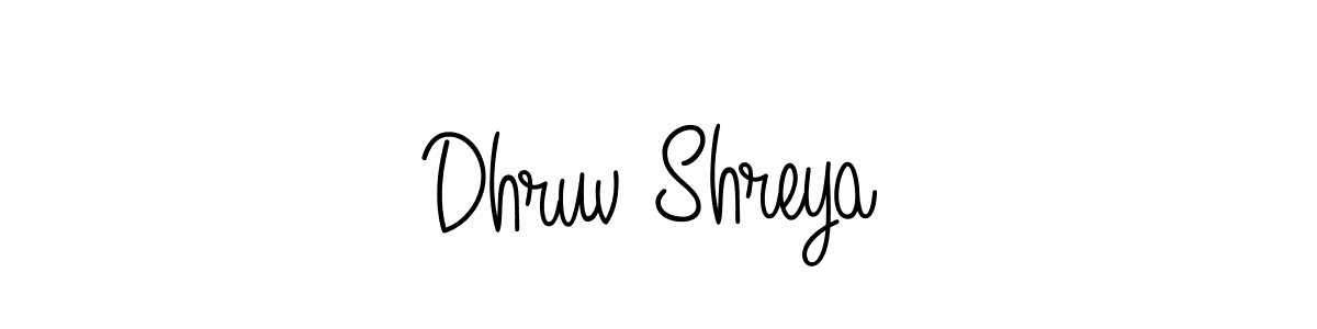 Check out images of Autograph of Dhruv Shreya name. Actor Dhruv Shreya Signature Style. Angelique-Rose-font-FFP is a professional sign style online. Dhruv Shreya signature style 5 images and pictures png