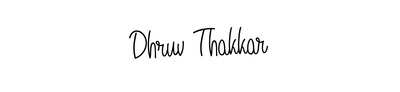 It looks lik you need a new signature style for name Dhruv Thakkar. Design unique handwritten (Angelique-Rose-font-FFP) signature with our free signature maker in just a few clicks. Dhruv Thakkar signature style 5 images and pictures png