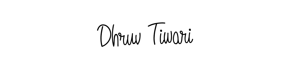 if you are searching for the best signature style for your name Dhruv Tiwari. so please give up your signature search. here we have designed multiple signature styles  using Angelique-Rose-font-FFP. Dhruv Tiwari signature style 5 images and pictures png