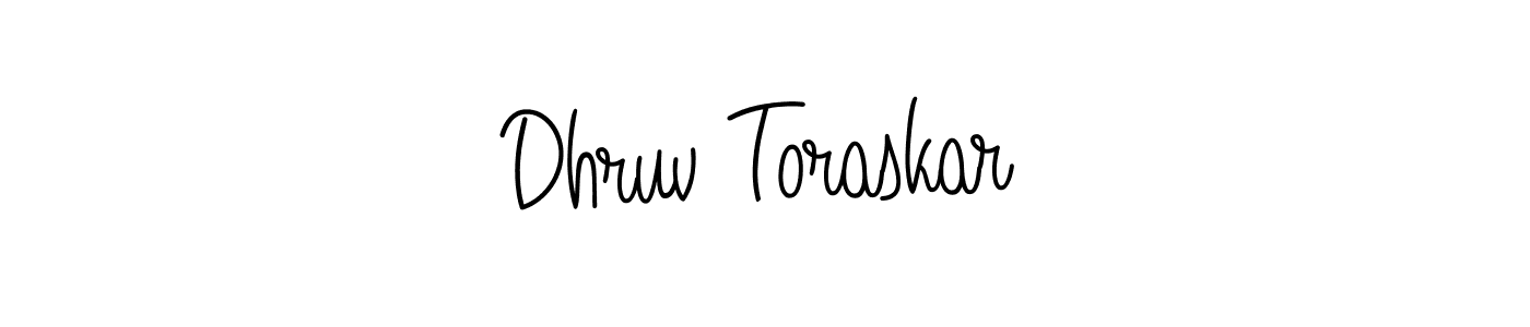 Make a short Dhruv Toraskar signature style. Manage your documents anywhere anytime using Angelique-Rose-font-FFP. Create and add eSignatures, submit forms, share and send files easily. Dhruv Toraskar signature style 5 images and pictures png