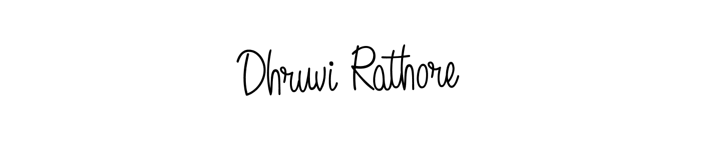 How to make Dhruvi Rathore signature? Angelique-Rose-font-FFP is a professional autograph style. Create handwritten signature for Dhruvi Rathore name. Dhruvi Rathore signature style 5 images and pictures png