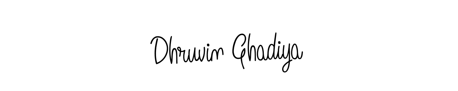 Once you've used our free online signature maker to create your best signature Angelique-Rose-font-FFP style, it's time to enjoy all of the benefits that Dhruvin Ghadiya name signing documents. Dhruvin Ghadiya signature style 5 images and pictures png