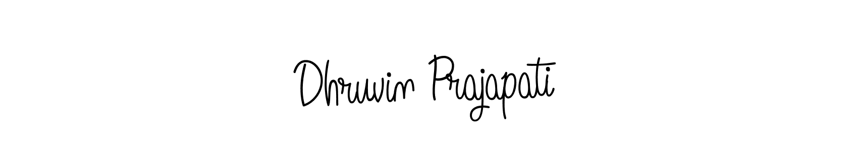 Make a beautiful signature design for name Dhruvin Prajapati. Use this online signature maker to create a handwritten signature for free. Dhruvin Prajapati signature style 5 images and pictures png