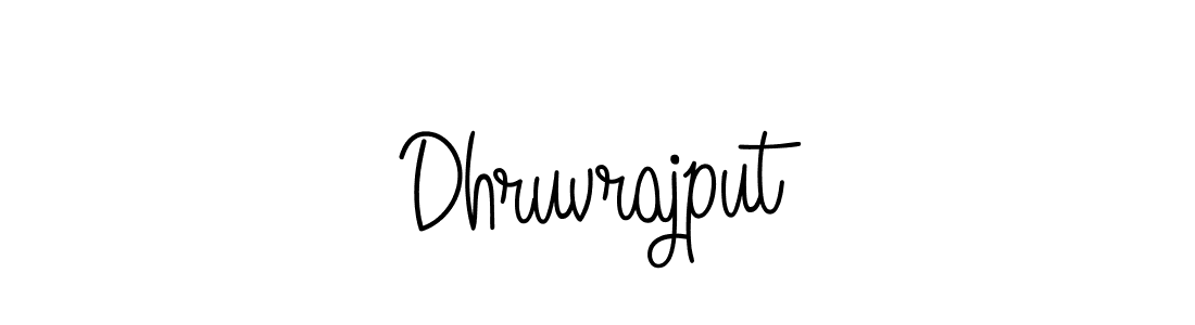 Also we have Dhruvrajput name is the best signature style. Create professional handwritten signature collection using Angelique-Rose-font-FFP autograph style. Dhruvrajput signature style 5 images and pictures png