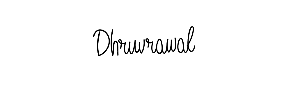 This is the best signature style for the Dhruvrawal name. Also you like these signature font (Angelique-Rose-font-FFP). Mix name signature. Dhruvrawal signature style 5 images and pictures png